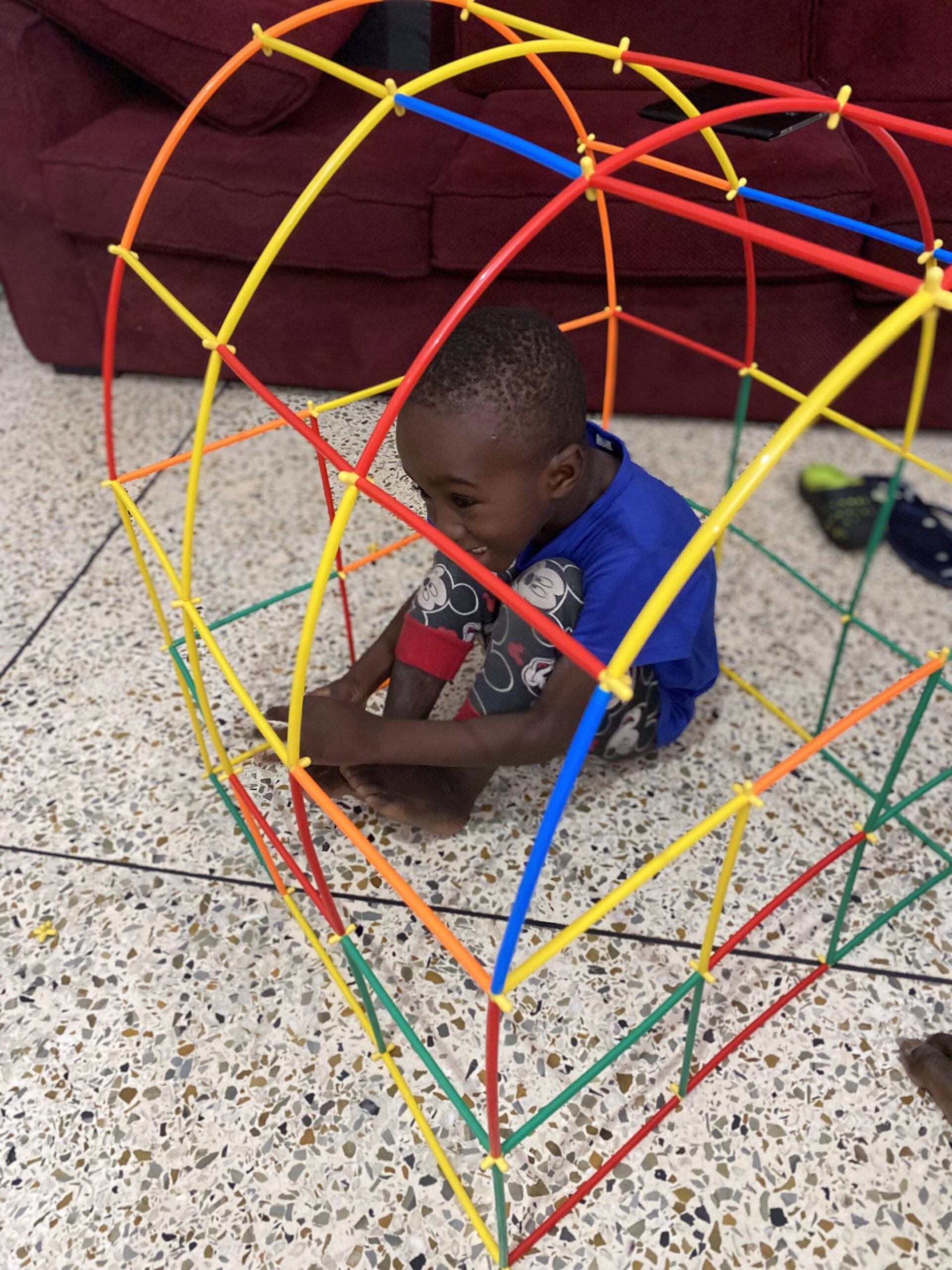 I reduced my kids screen time with building straws